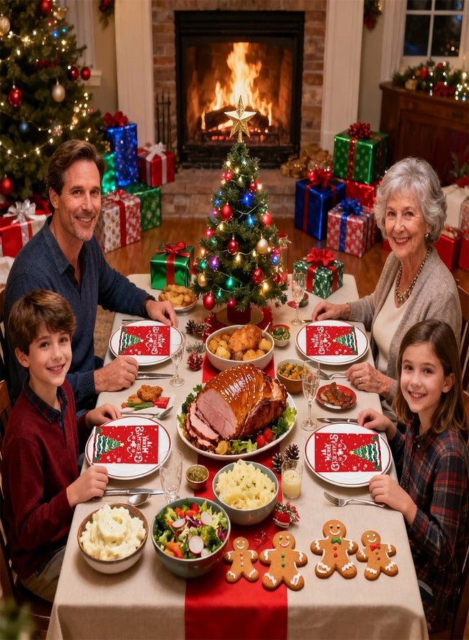 Suponey 12pcs Treat Boxes Christmas Gift Boxes Santa Candy Boxes Christmas Party Favor Boxes Santa Cardstock Boxes - Image 4
